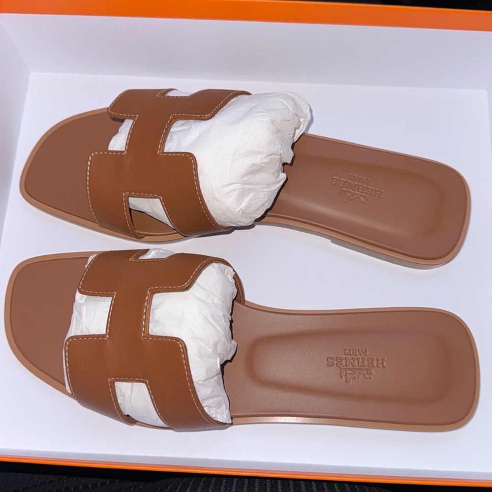 Hermes Oran sandals